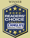Readers Choice award Langley 2022